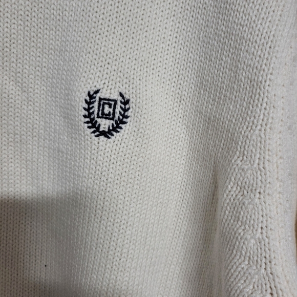 Chaps Men's Cream Sweater - Picture 5 of 6